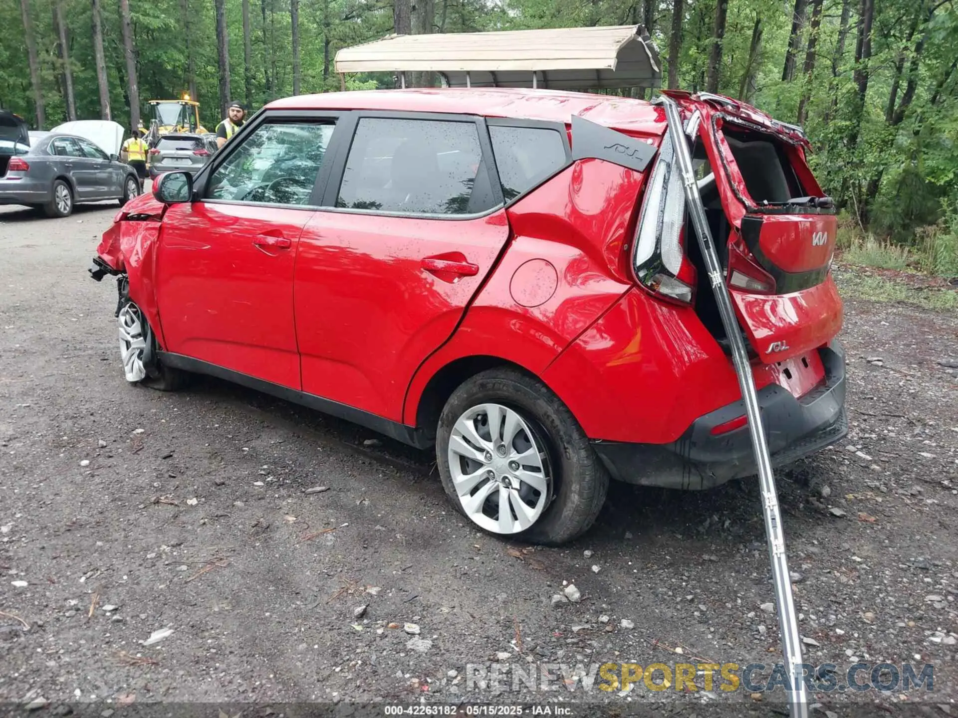 3 fotografías del automóvil dañado KNDJ23AU7N7169433 KIA SOUL 2022