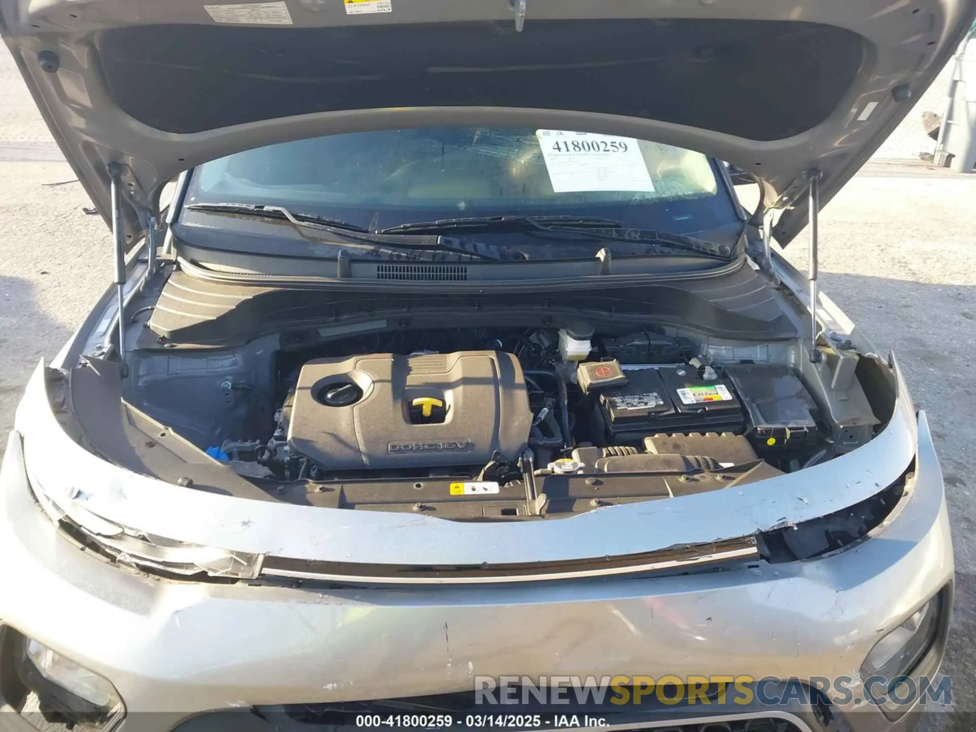 10 fotografías del automóvil dañado KNDJ23AU7N7805591 KIA SOUL 2022