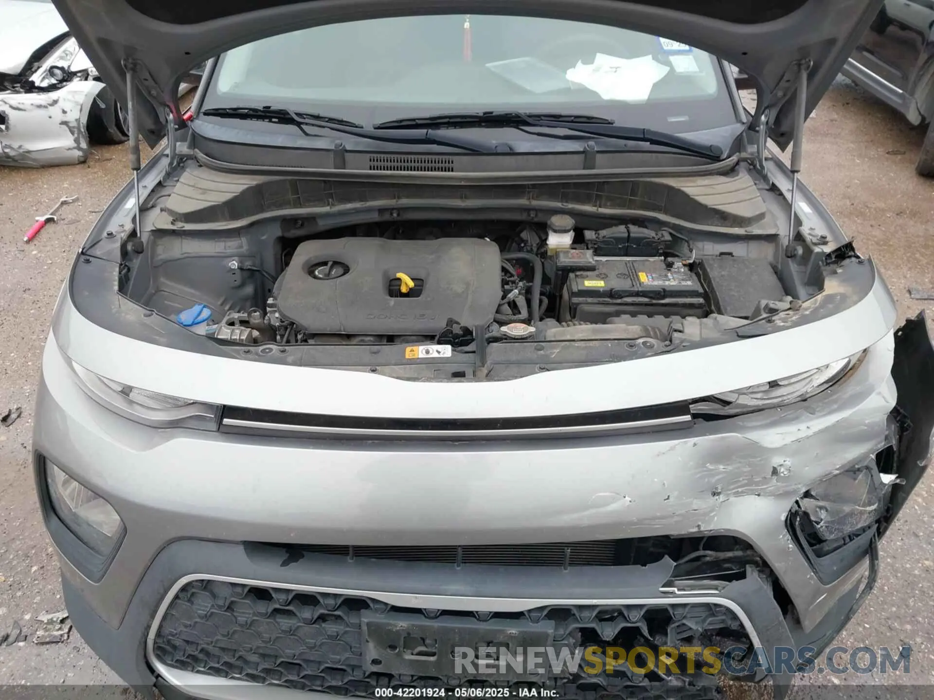 10 fotografías del automóvil dañado KNDJ23AU7N7809978 KIA SOUL 2022