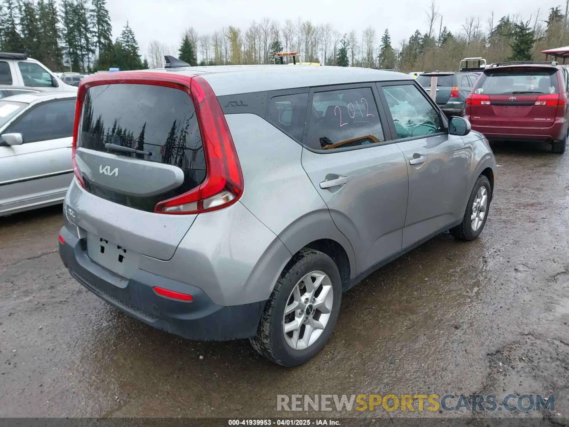 4 fotografías del automóvil dañado KNDJ23AU7N7825856 KIA SOUL 2022