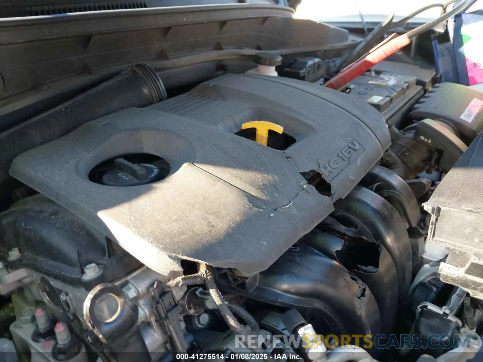 10 fotografías del automóvil dañado KNDJ23AU7N7828210 KIA SOUL 2022