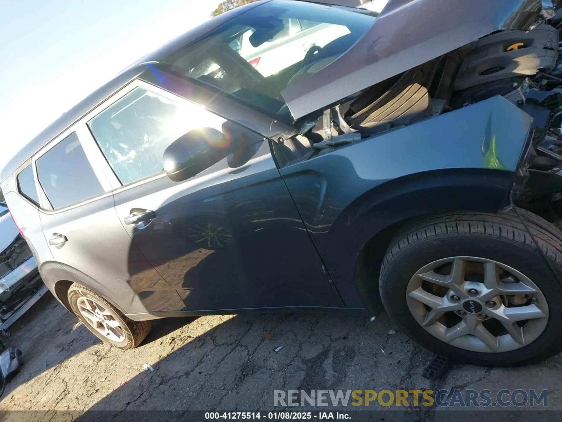 14 fotografías del automóvil dañado KNDJ23AU7N7828210 KIA SOUL 2022