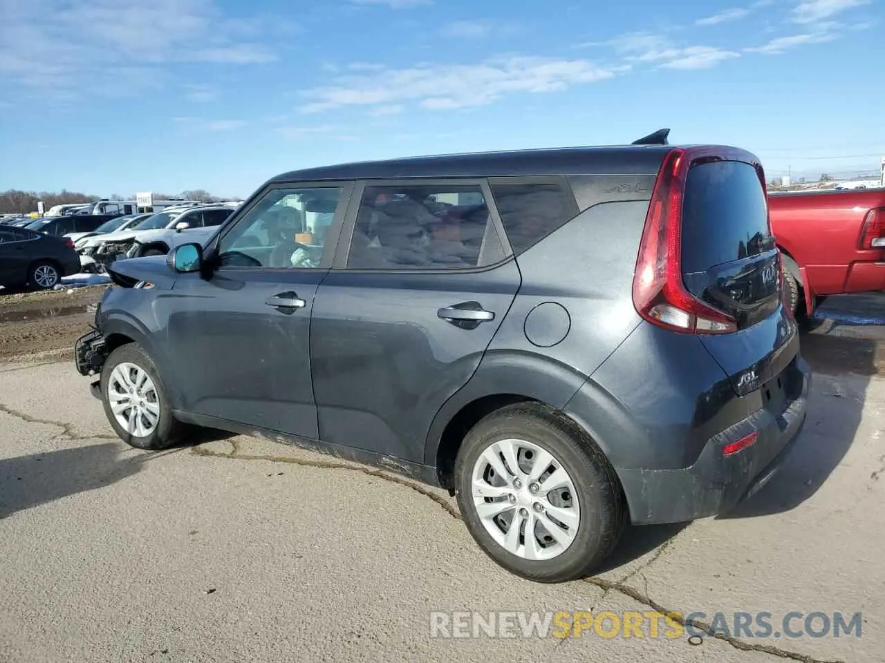 2 fotografías del automóvil dañado KNDJ23AU7N7834752 KIA SOUL 2022