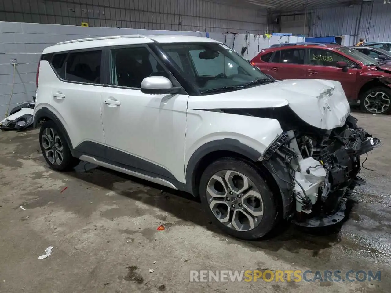 4 fotografías del automóvil dañado KNDJ23AU8N7164709 KIA SOUL 2022