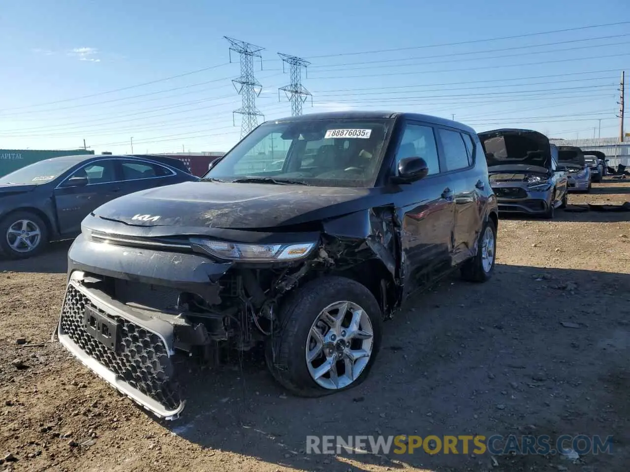 1 fotografías del automóvil dañado KNDJ23AU8N7183664 KIA SOUL 2022