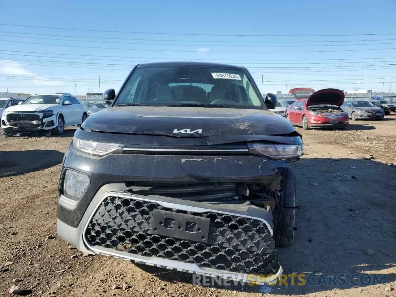 5 fotografías del automóvil dañado KNDJ23AU8N7183664 KIA SOUL 2022