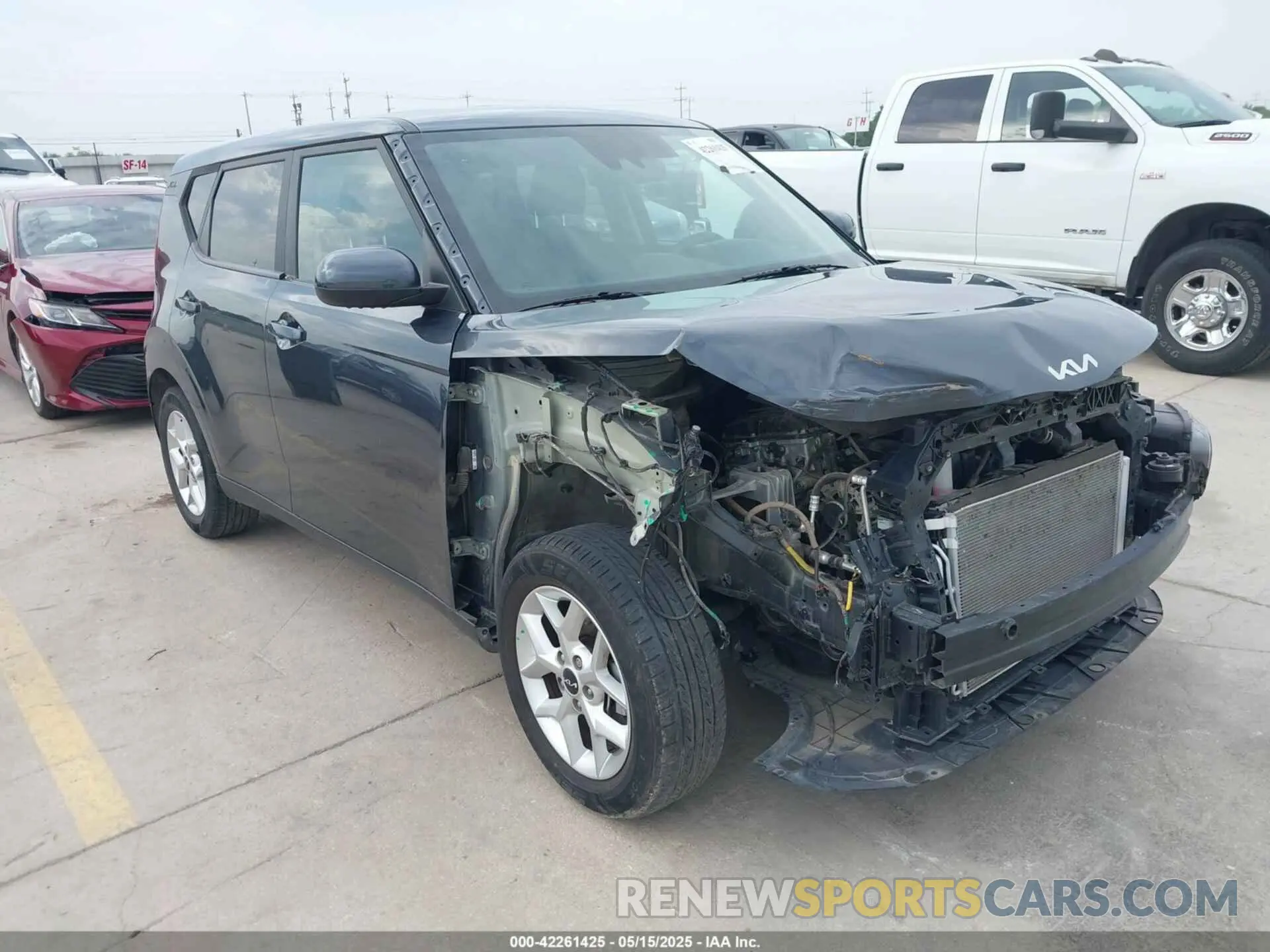 1 fotografías del automóvil dañado KNDJ23AU8N7809794 KIA SOUL 2022