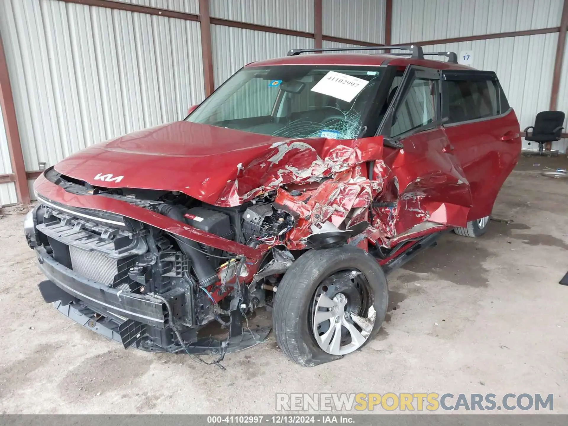 2 fotografías del automóvil dañado KNDJ23AU8N7814705 KIA SOUL 2022