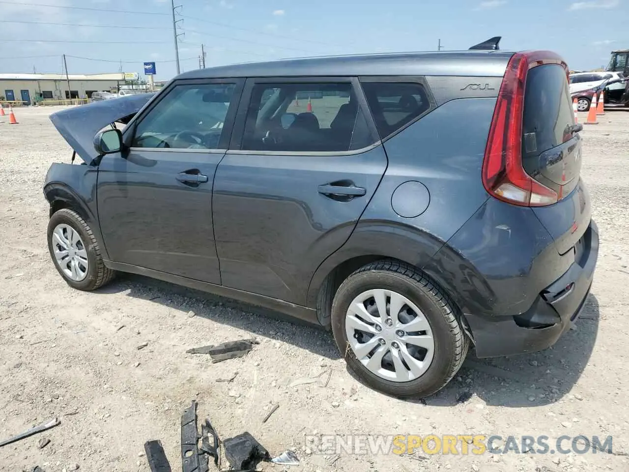 2 fotografías del automóvil dañado KNDJ23AU8N7822254 KIA SOUL 2022