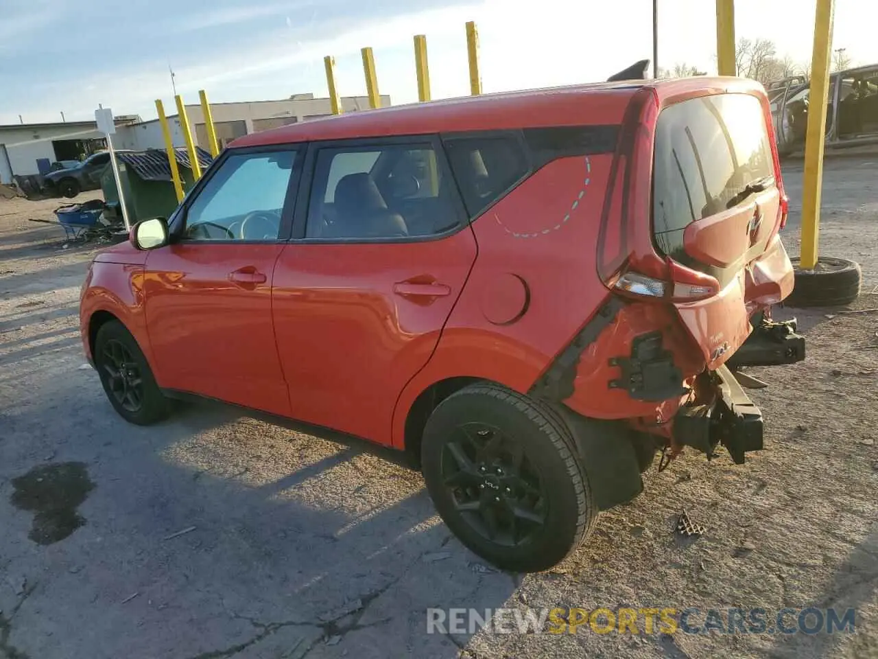 2 fotografías del automóvil dañado KNDJ23AU9N7158482 KIA SOUL 2022