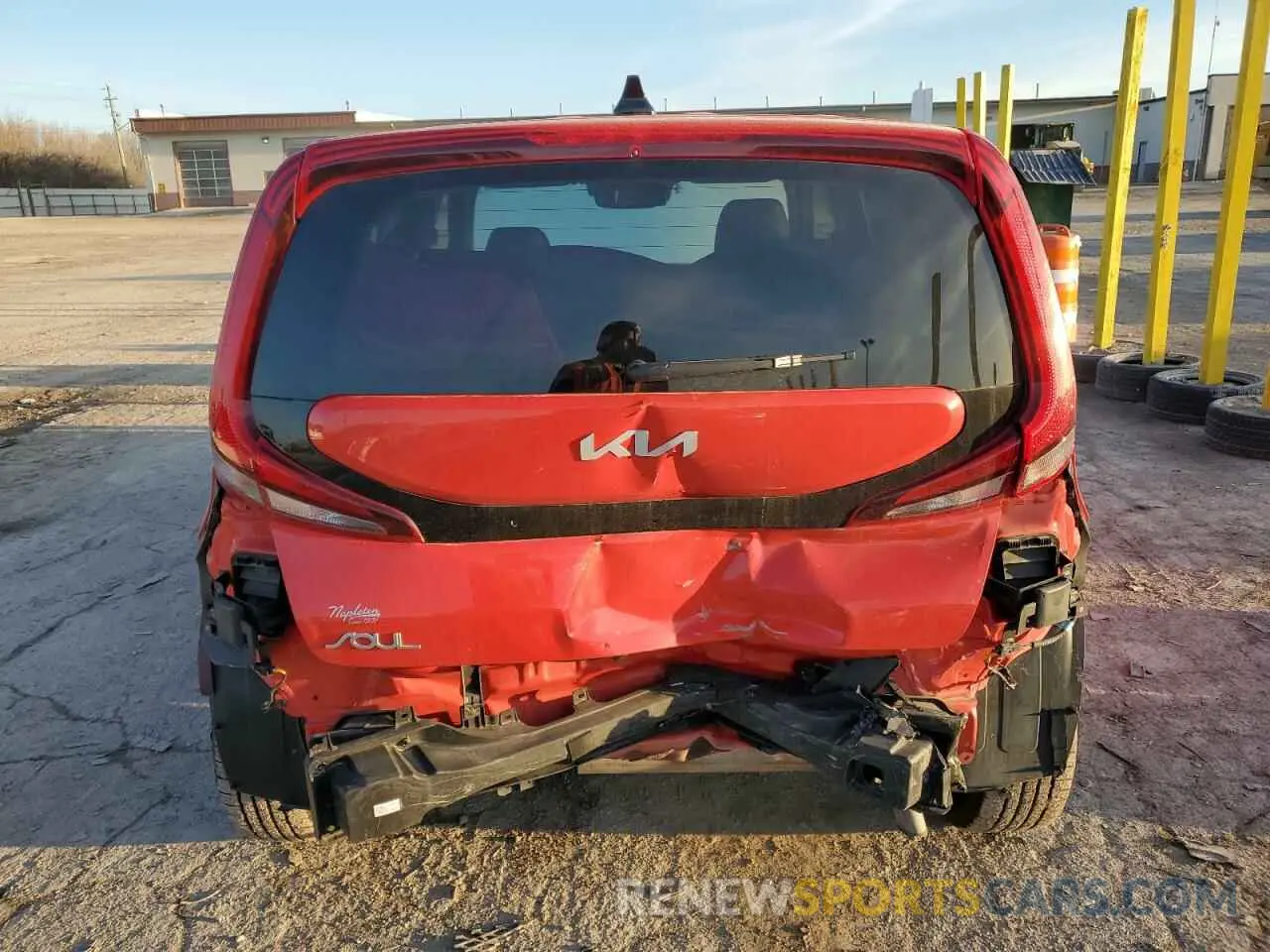 6 fotografías del automóvil dañado KNDJ23AU9N7158482 KIA SOUL 2022