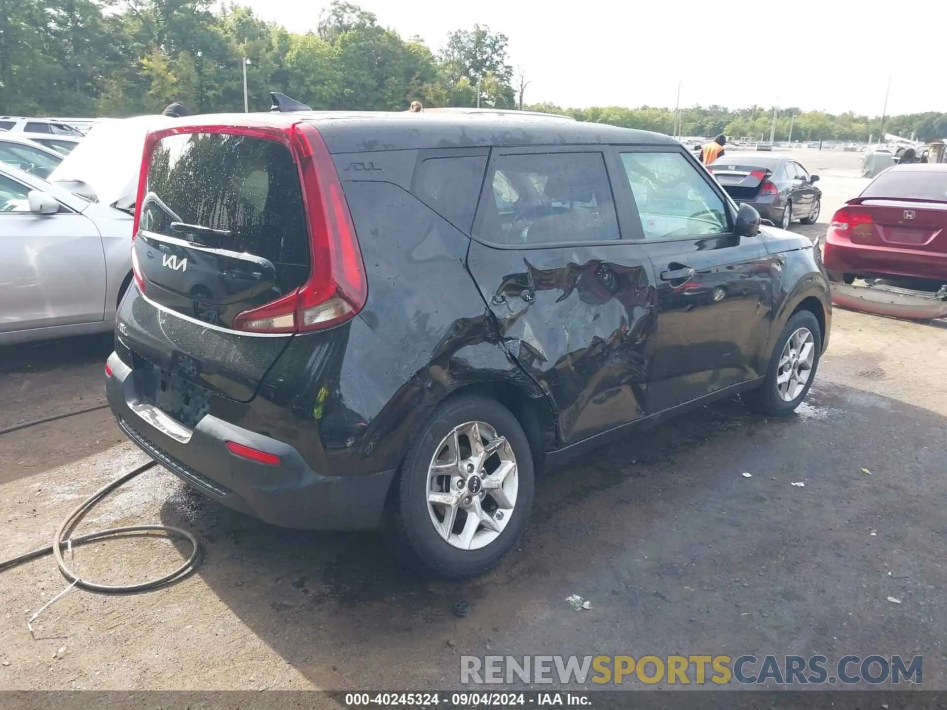 4 fotografías del automóvil dañado KNDJ23AU9N7164184 KIA SOUL 2022
