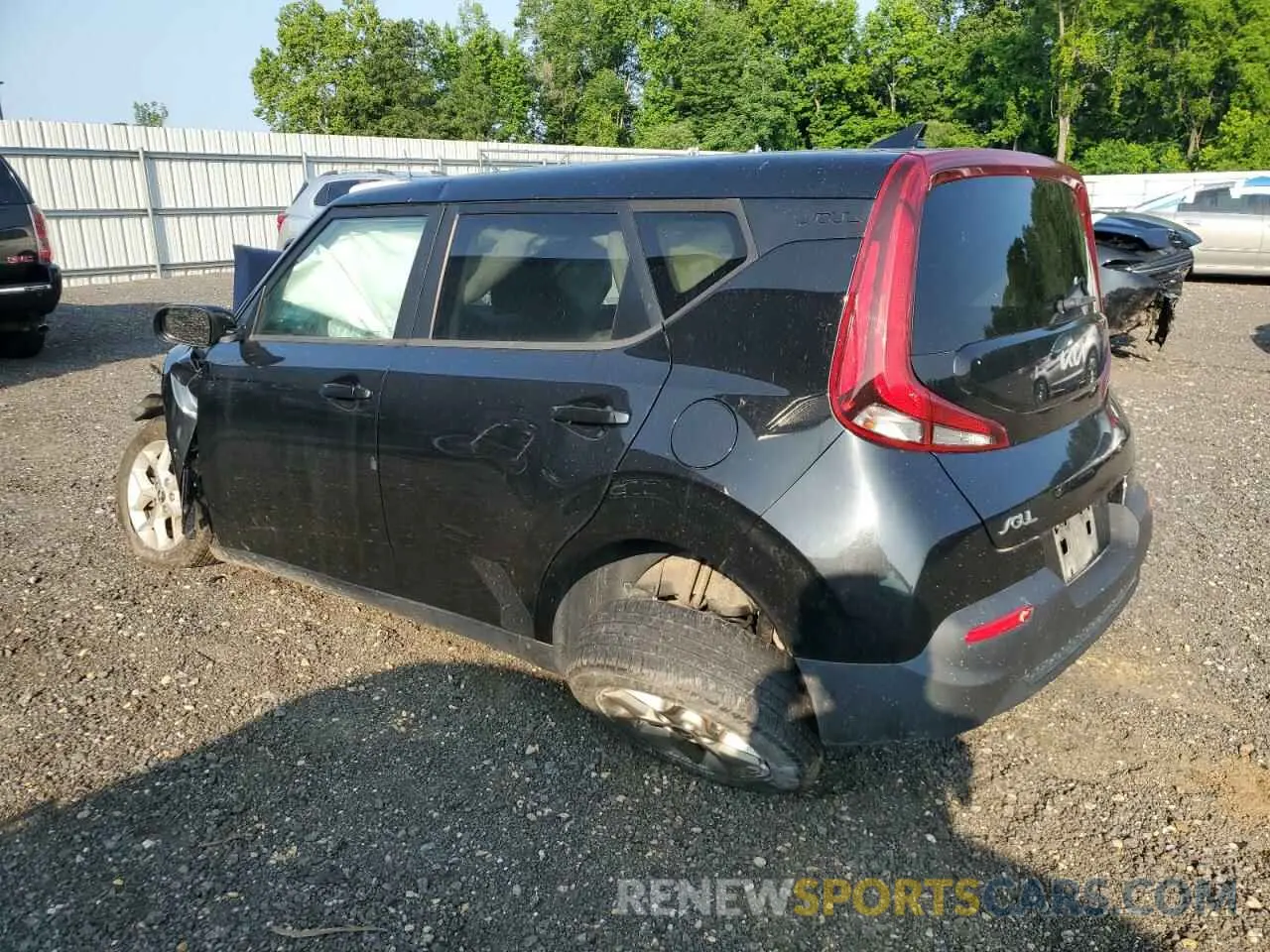 2 fotografías del automóvil dañado KNDJ23AU9N7801669 KIA SOUL 2022