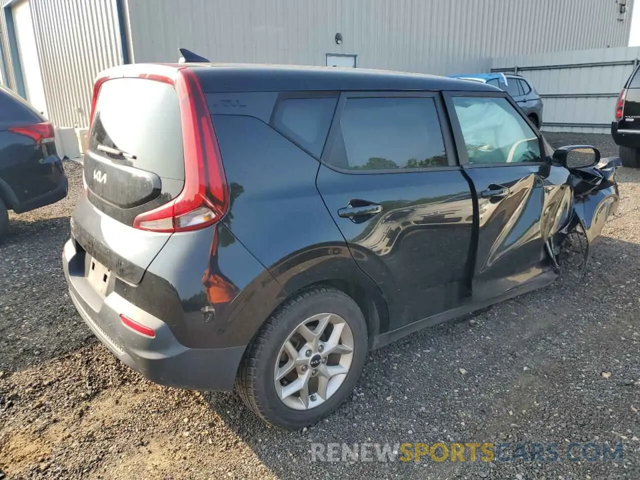 3 fotografías del automóvil dañado KNDJ23AU9N7801669 KIA SOUL 2022