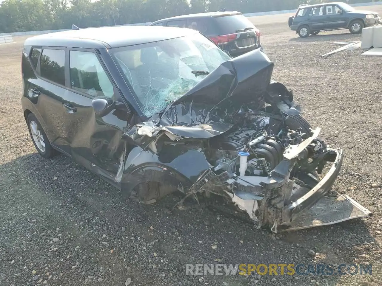 4 fotografías del automóvil dañado KNDJ23AU9N7801669 KIA SOUL 2022