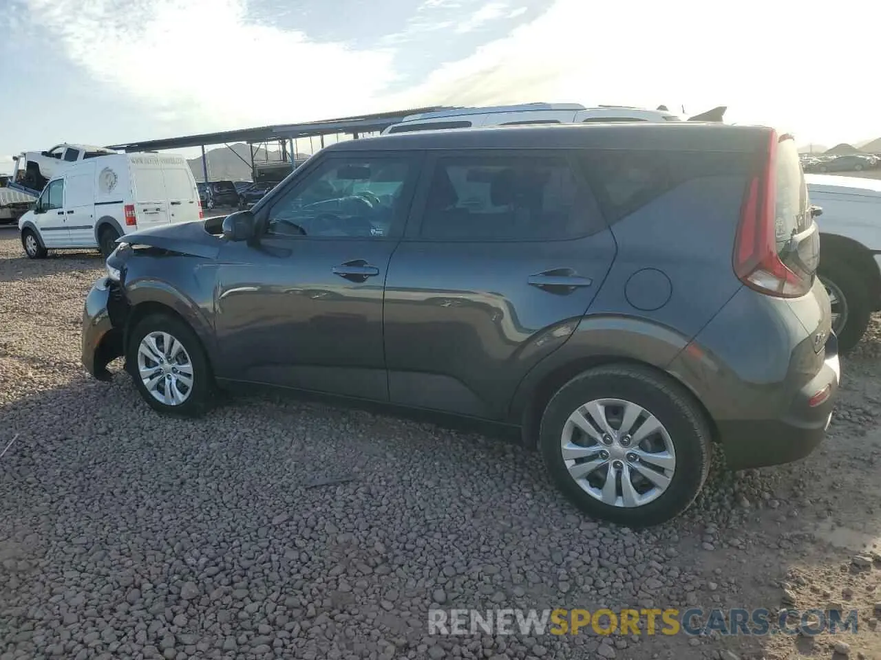 2 fotografías del automóvil dañado KNDJ23AU9N7802126 KIA SOUL 2022