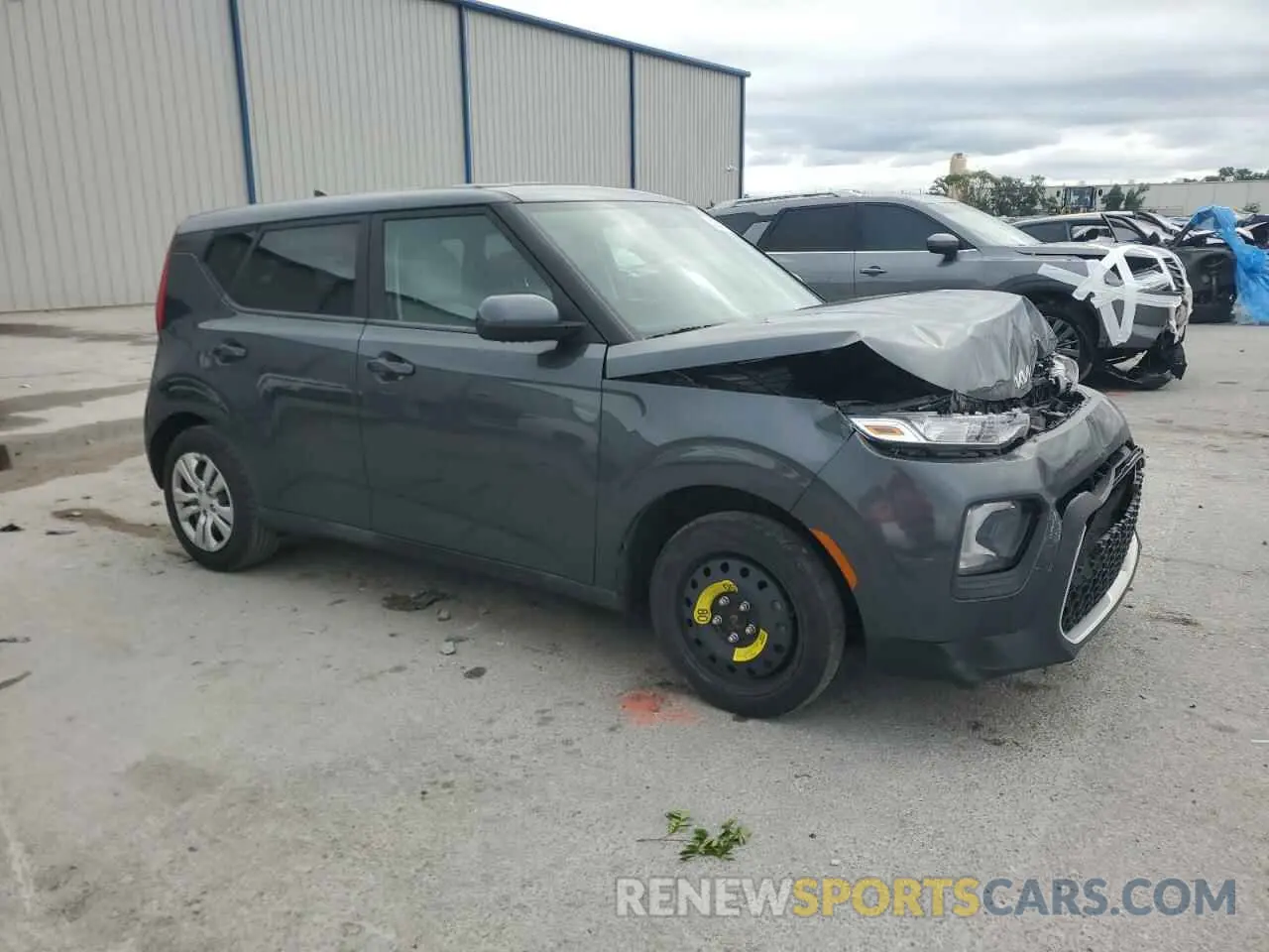 4 fotografías del automóvil dañado KNDJ23AU9N7821226 KIA SOUL 2022