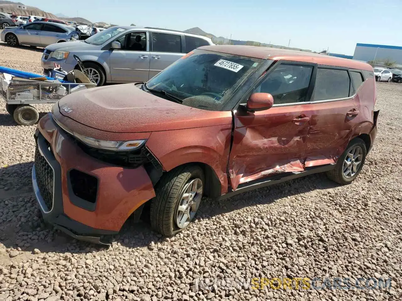 1 fotografías del automóvil dañado KNDJ23AU9N7827821 KIA SOUL 2022