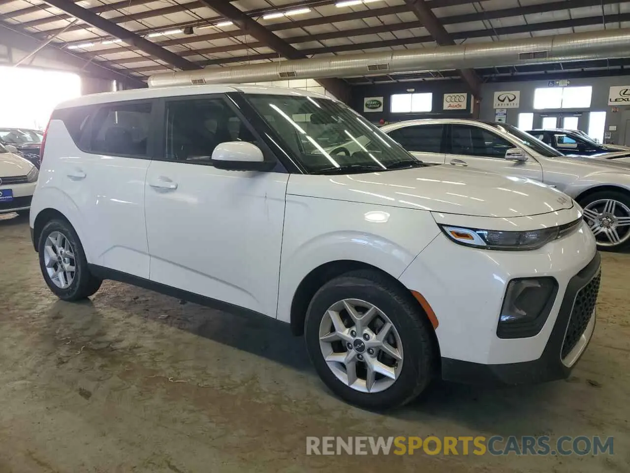4 fotografías del automóvil dañado KNDJ23AUXN7167711 KIA SOUL 2022