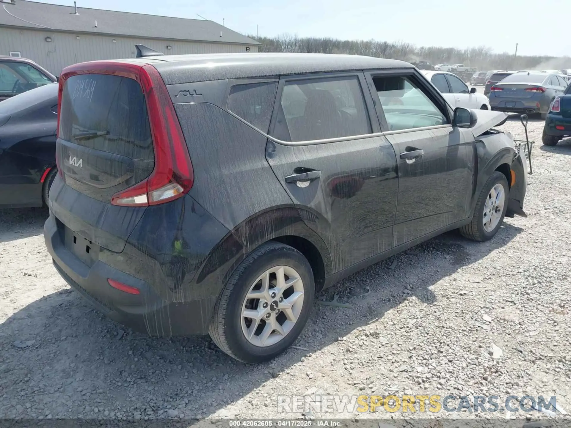 4 fotografías del automóvil dañado KNDJ23AUXN7804564 KIA SOUL 2022
