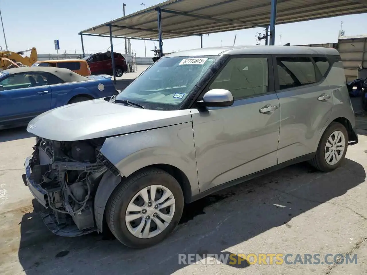 1 fotografías del automóvil dañado KNDJ23AUXN7824183 KIA SOUL 2022