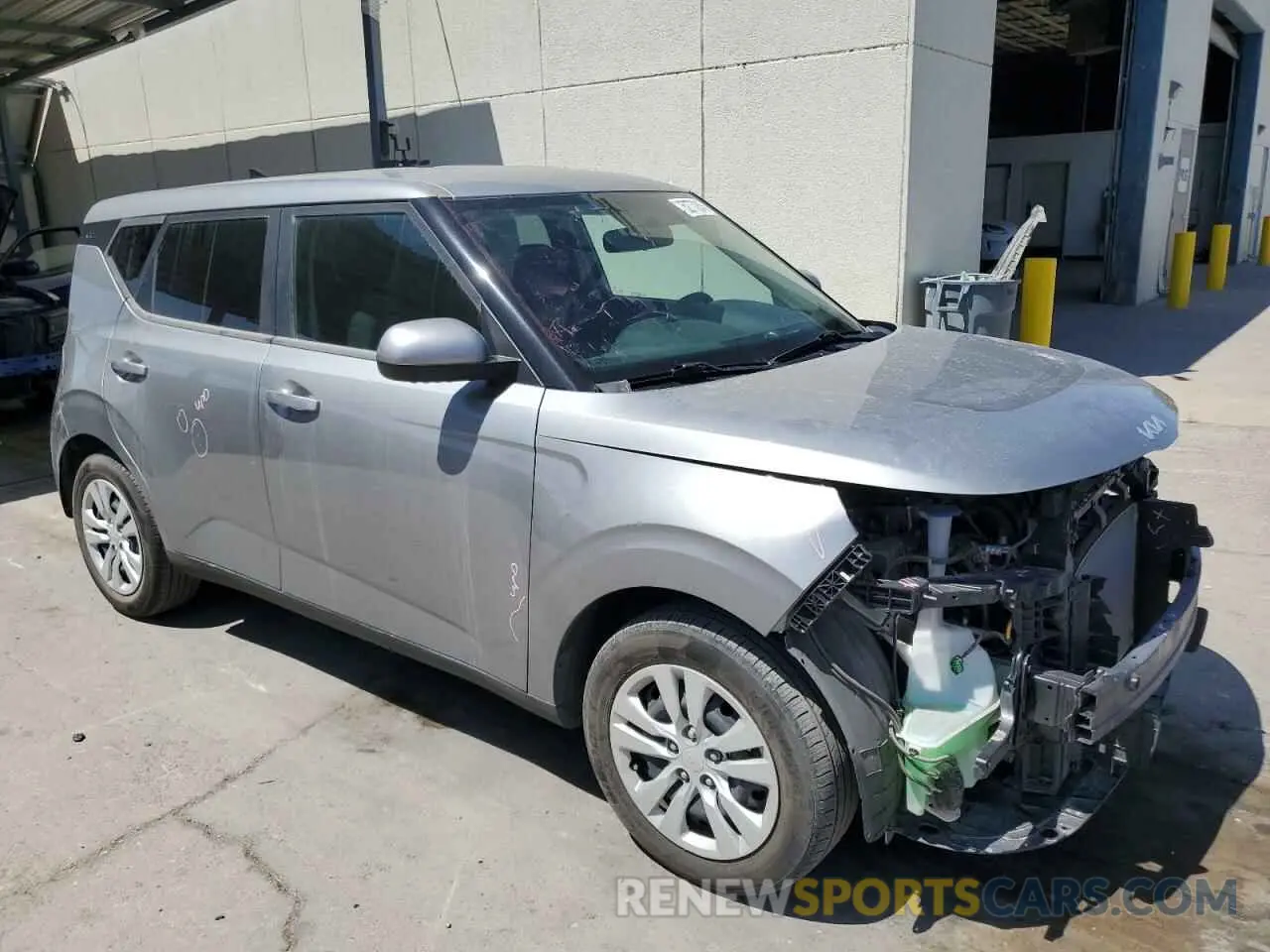 4 fotografías del automóvil dañado KNDJ23AUXN7824183 KIA SOUL 2022