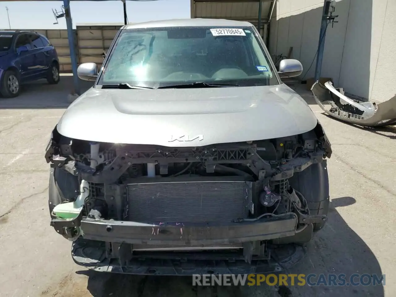 5 fotografías del automóvil dañado KNDJ23AUXN7824183 KIA SOUL 2022