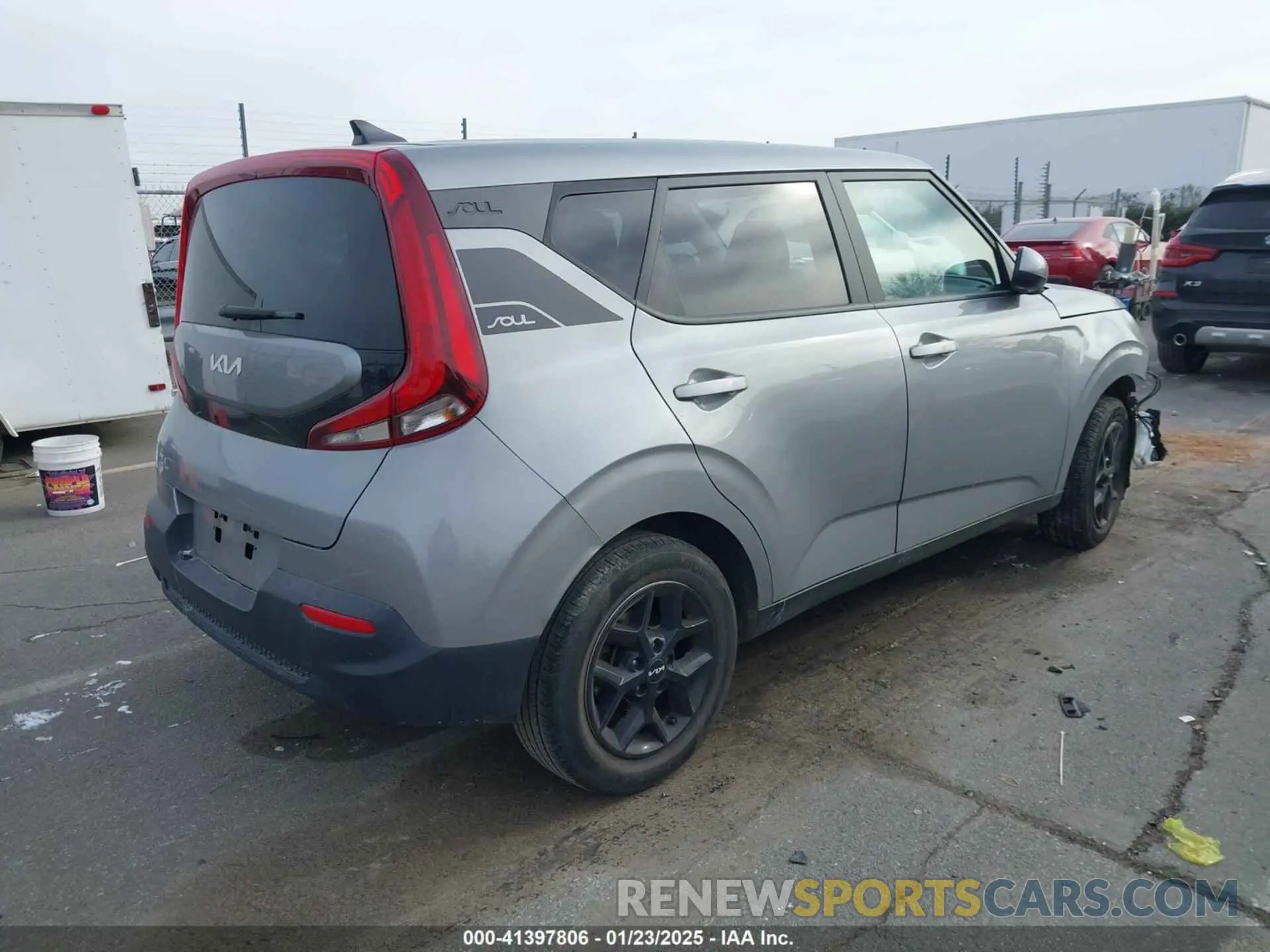4 fotografías del automóvil dañado KNDJ23AUXN7831957 KIA SOUL 2022