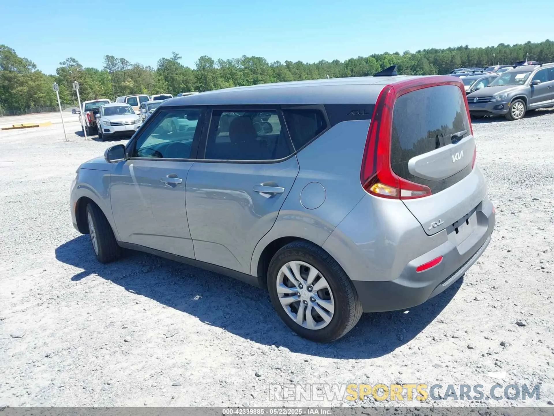 3 fotografías del automóvil dañado KNDJ23AUXN7836768 KIA SOUL 2022