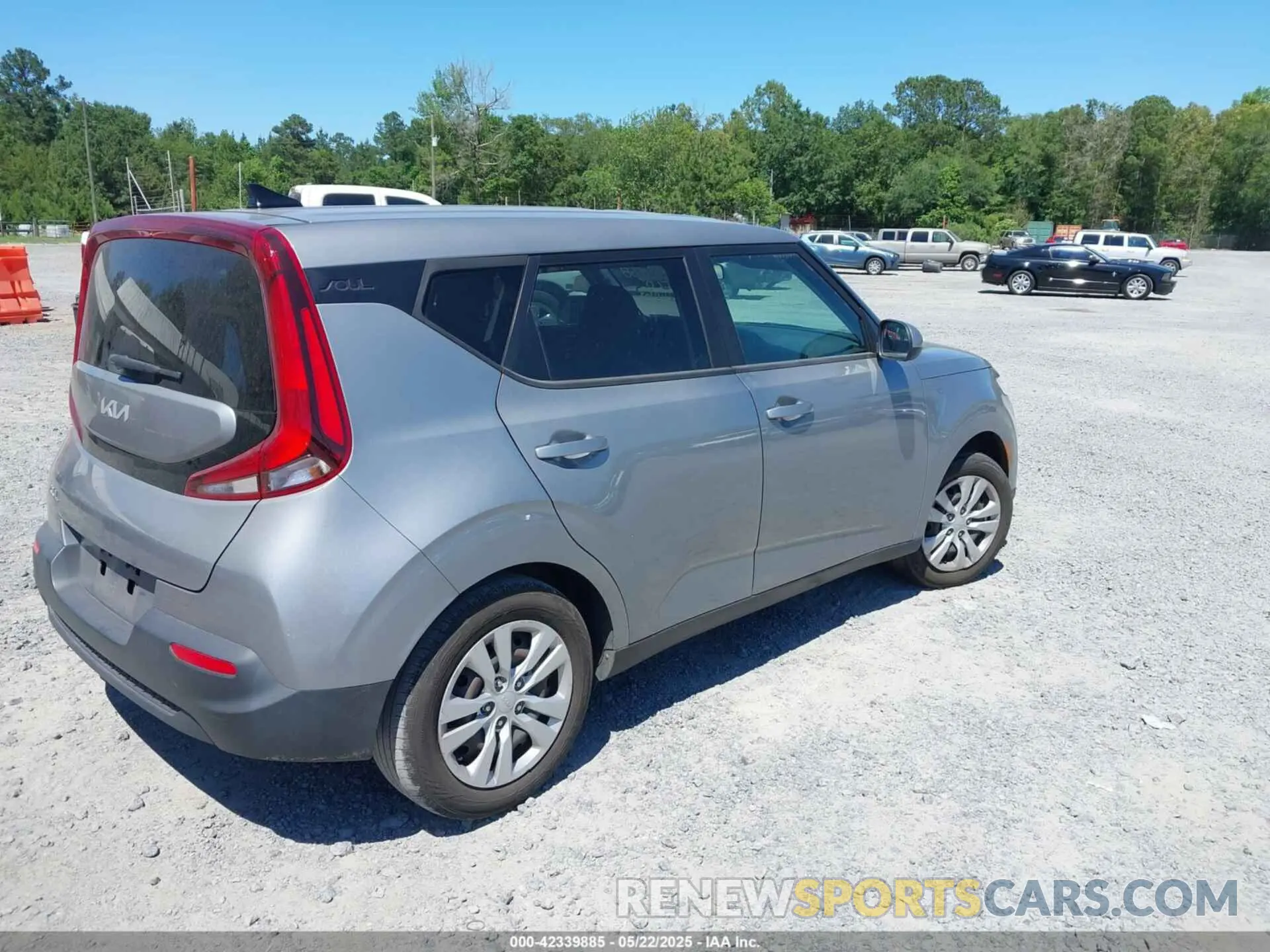 4 fotografías del automóvil dañado KNDJ23AUXN7836768 KIA SOUL 2022