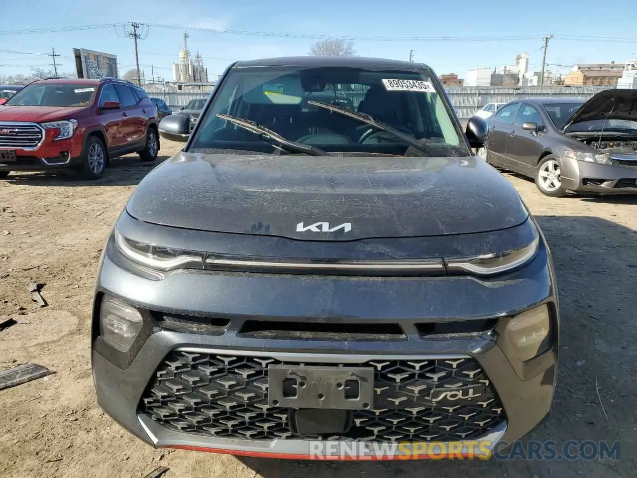 5 fotografías del automóvil dañado KNDJ53AF0N7837226 KIA SOUL 2022