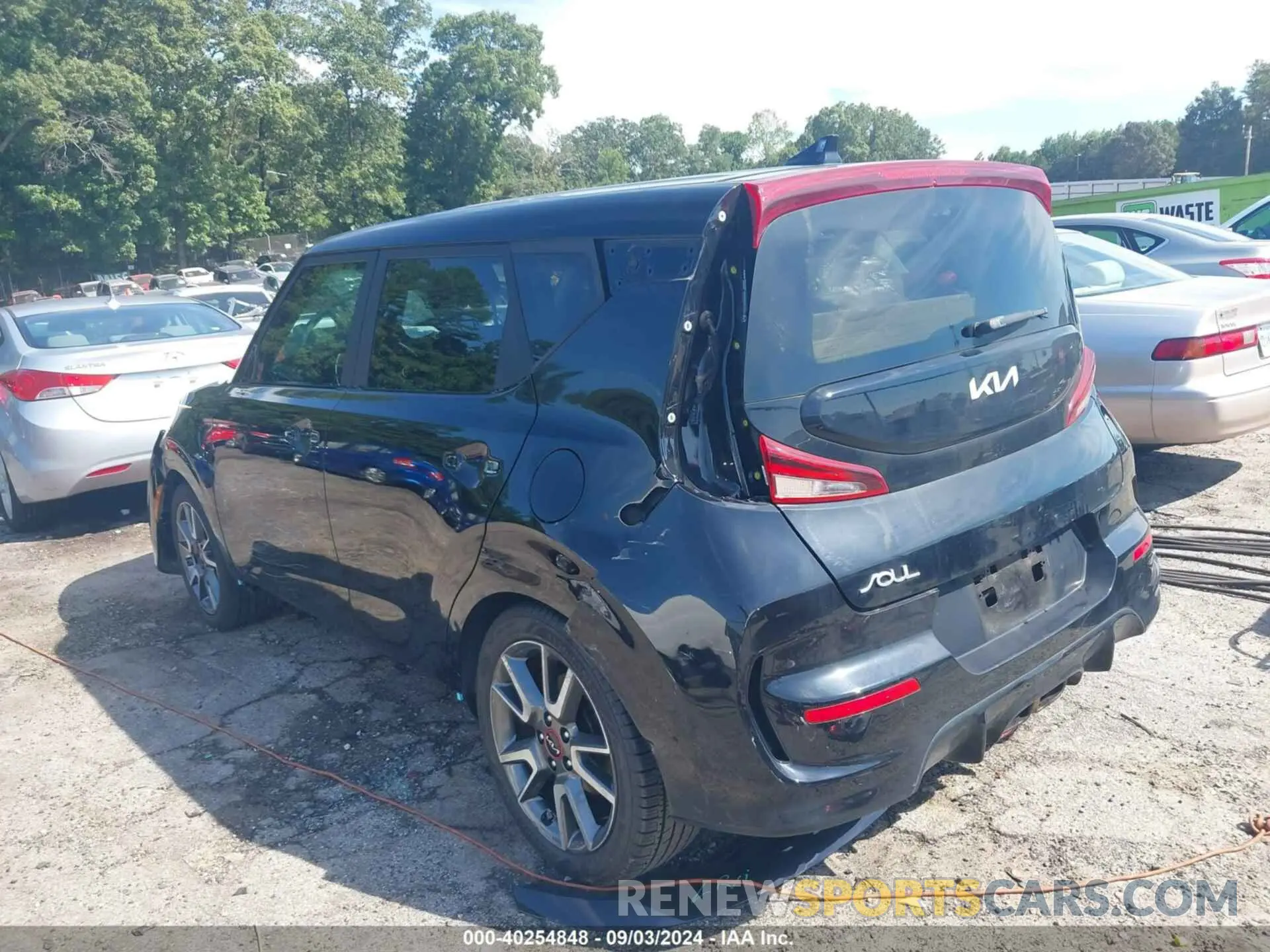3 fotografías del automóvil dañado KNDJ53AF9N7170320 KIA SOUL 2022
