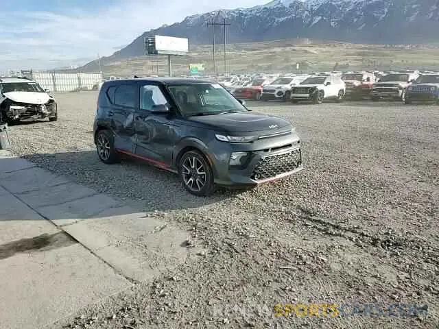 11 fotografías del automóvil dañado KNDJ63AU1N7824643 KIA SOUL 2022