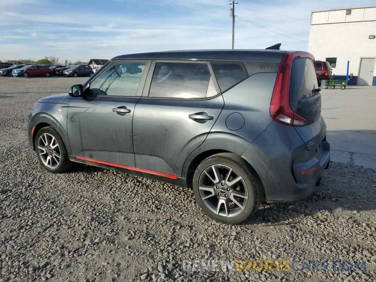 2 fotografías del automóvil dañado KNDJ63AU1N7824643 KIA SOUL 2022