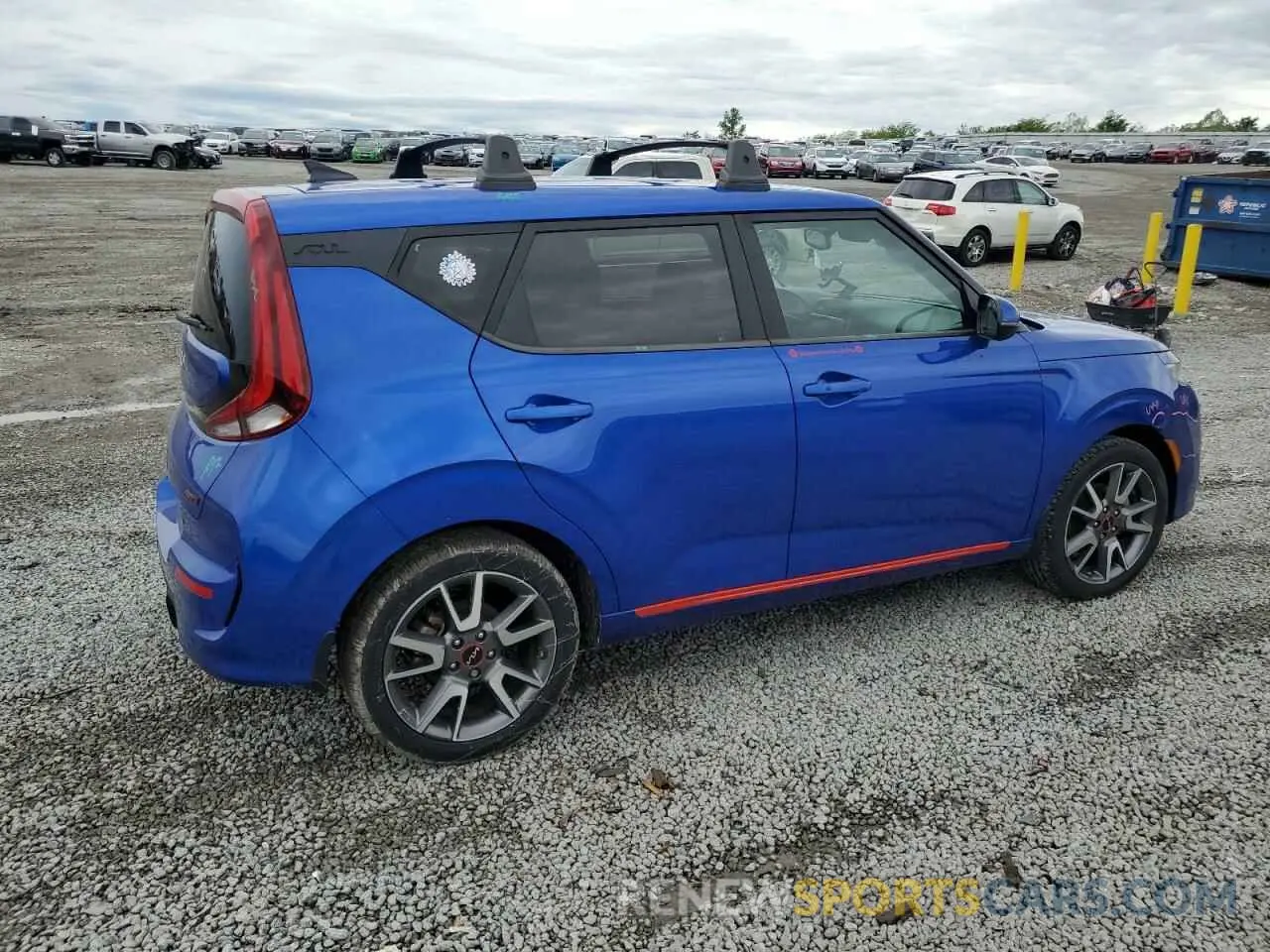 3 fotografías del automóvil dañado KNDJ63AU7N7816529 KIA SOUL 2022