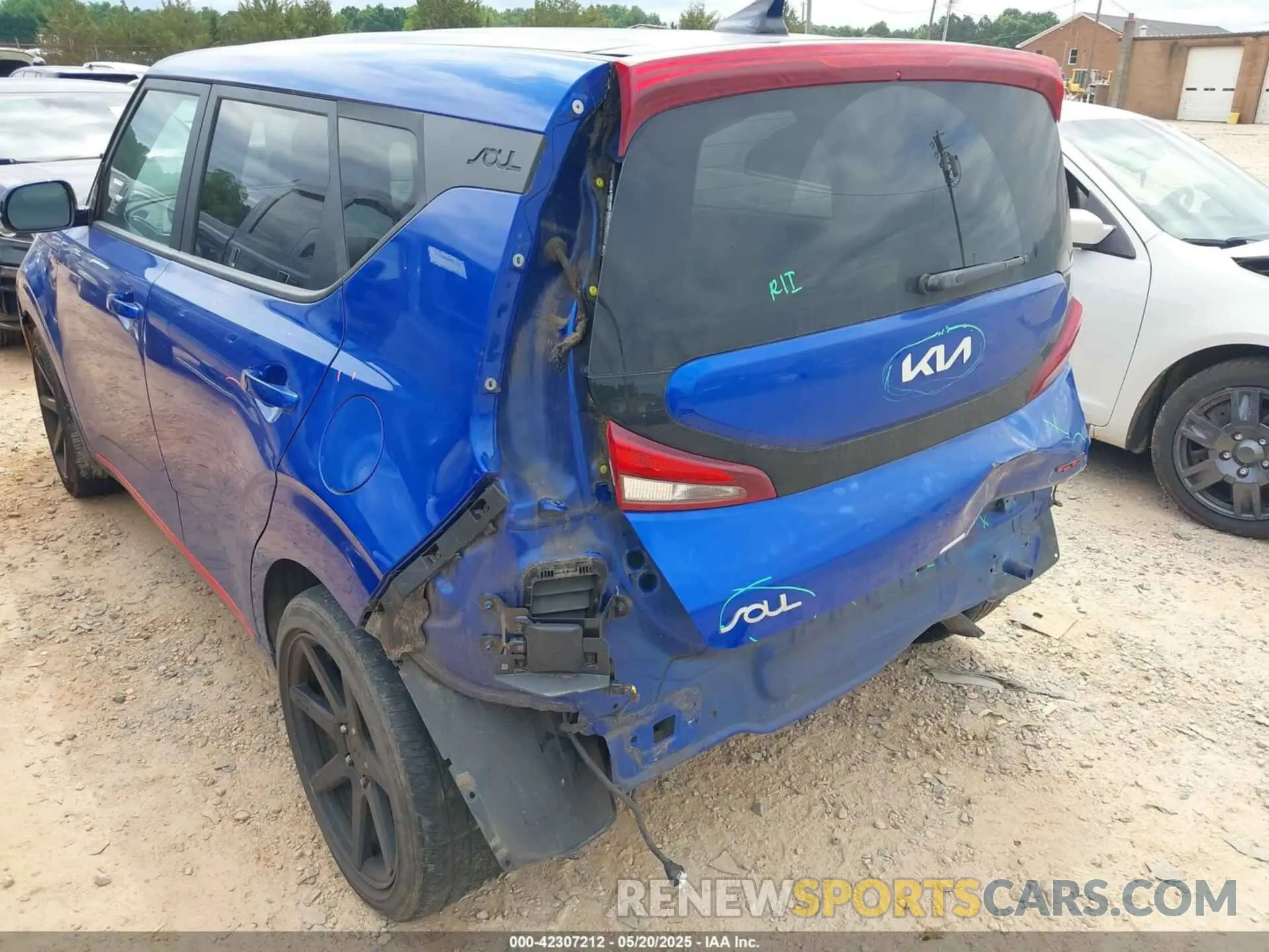 6 fotografías del automóvil dañado KNDJ63AU8N7818208 KIA SOUL 2022