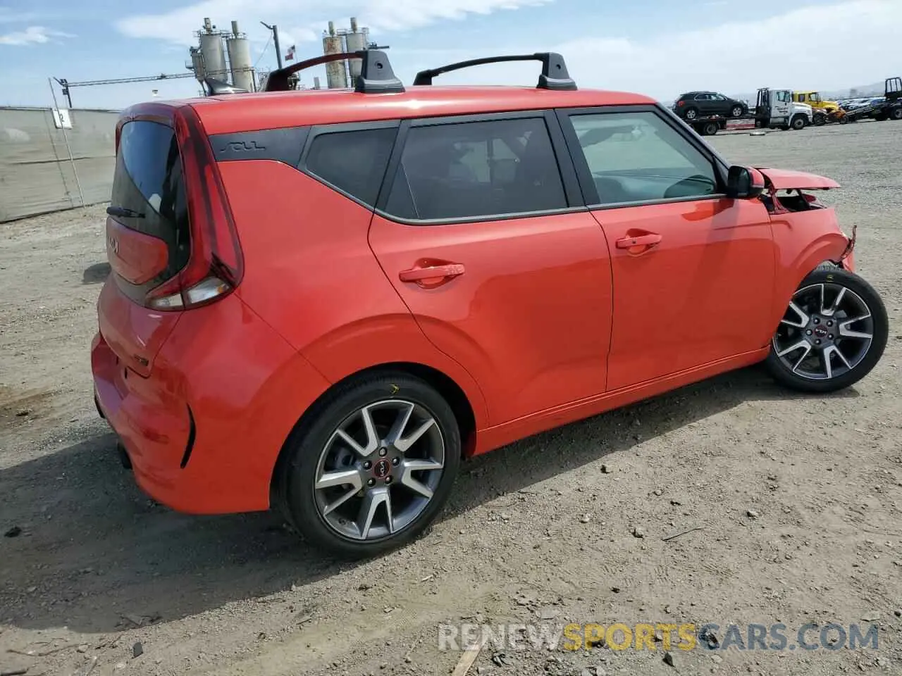 3 fotografías del automóvil dañado KNDJ63AU9N7181443 KIA SOUL 2022