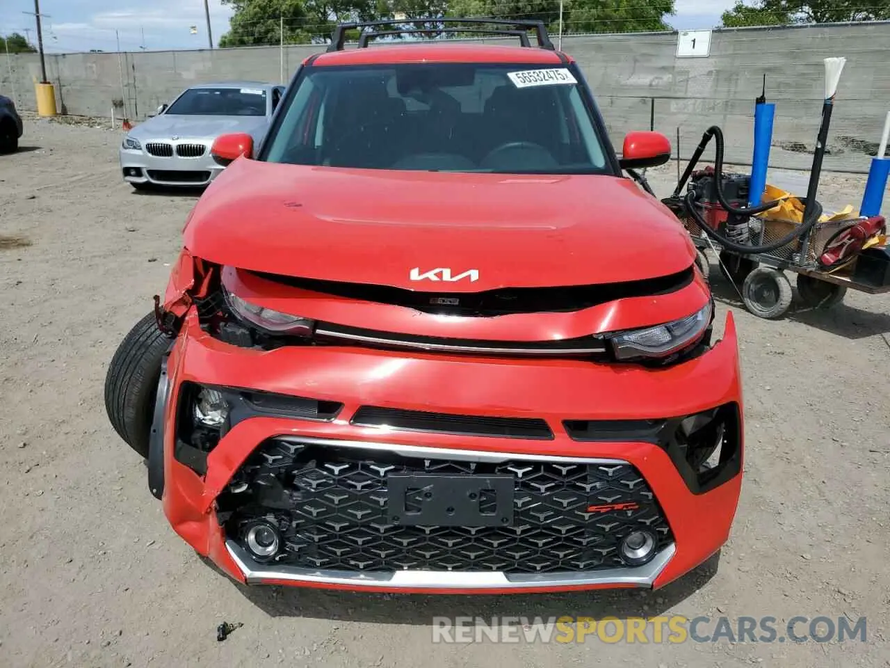 5 fotografías del automóvil dañado KNDJ63AU9N7181443 KIA SOUL 2022