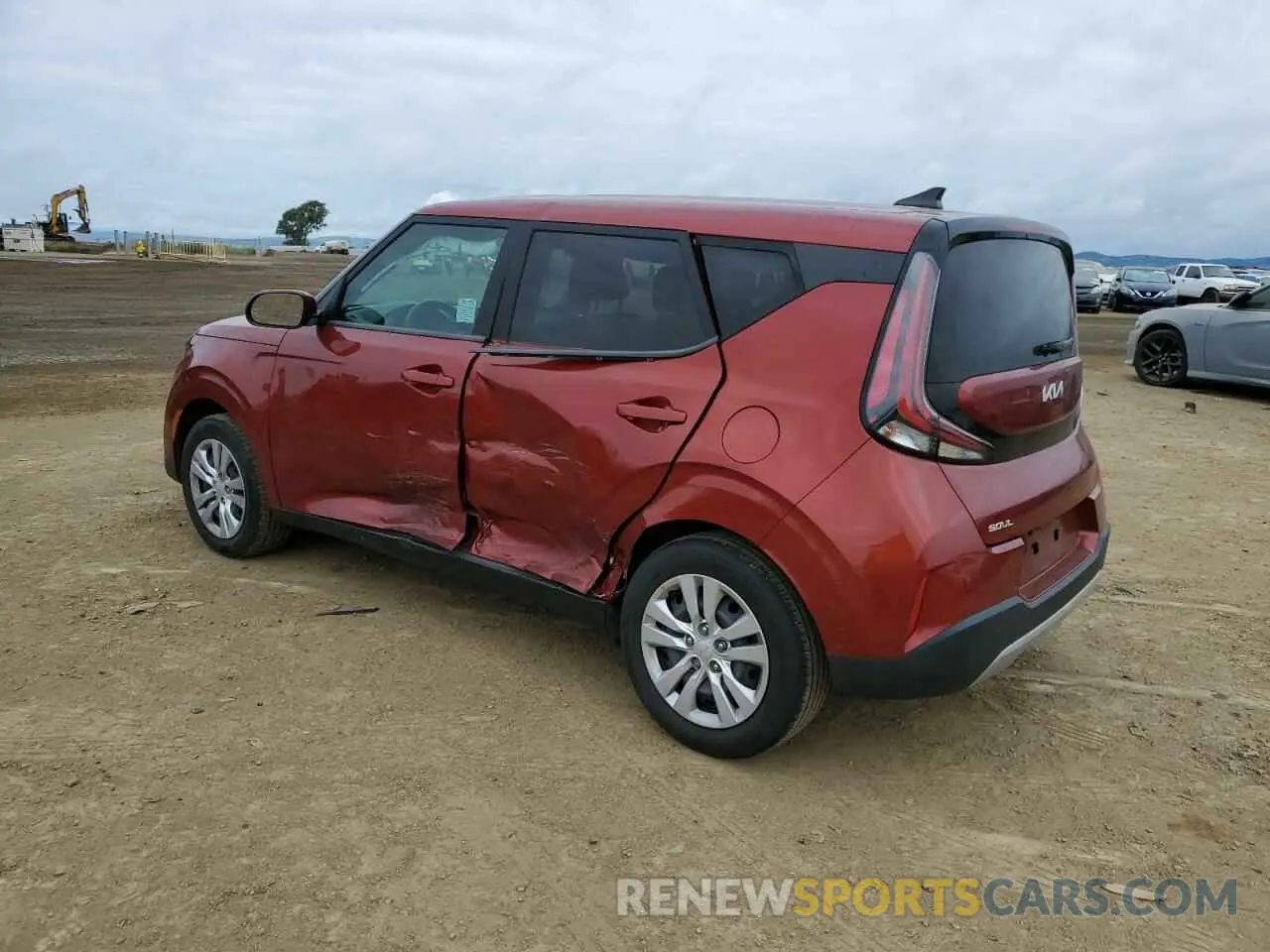2 fotografías del automóvil dañado KNDJ23AU0P7188943 KIA SOUL 2023