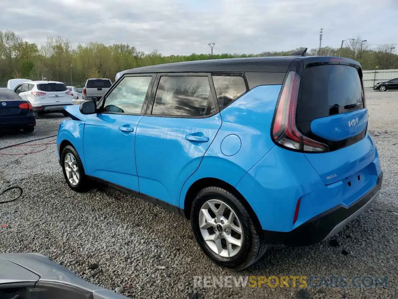 2 fotografías del automóvil dañado KNDJ23AU0P7190224 KIA SOUL 2023
