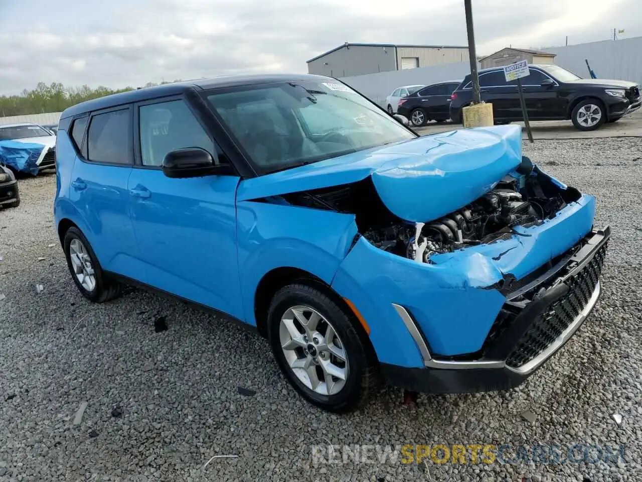 4 fotografías del automóvil dañado KNDJ23AU0P7190224 KIA SOUL 2023