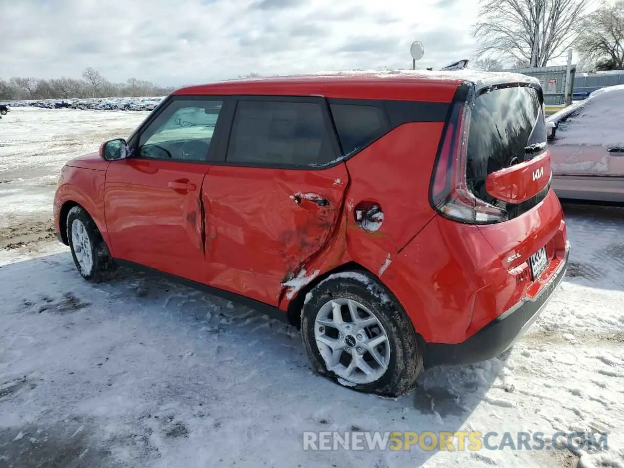 2 fotografías del automóvil dañado KNDJ23AU0P7217891 KIA SOUL 2023