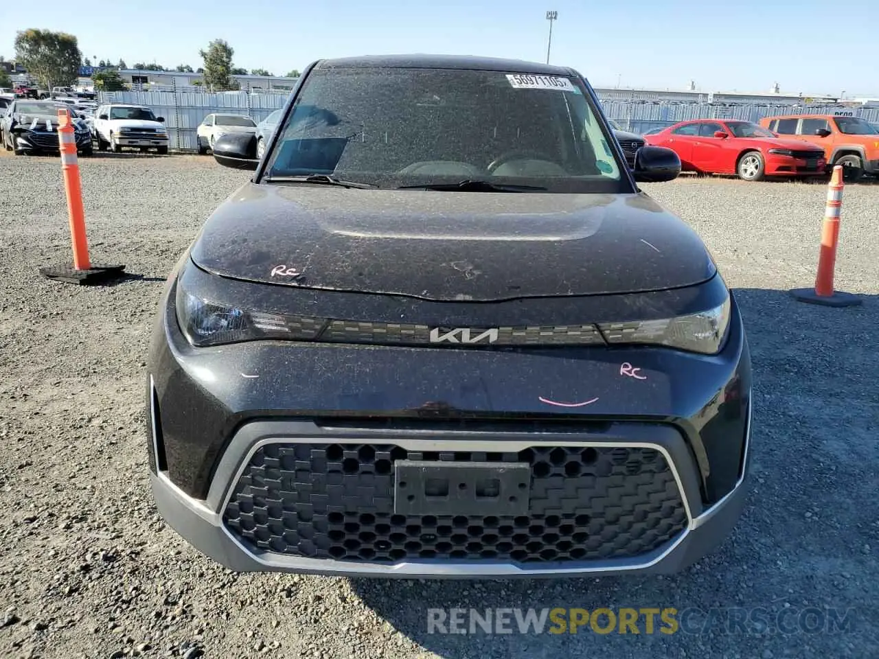 5 fotografías del automóvil dañado KNDJ23AU0P7840444 KIA SOUL 2023