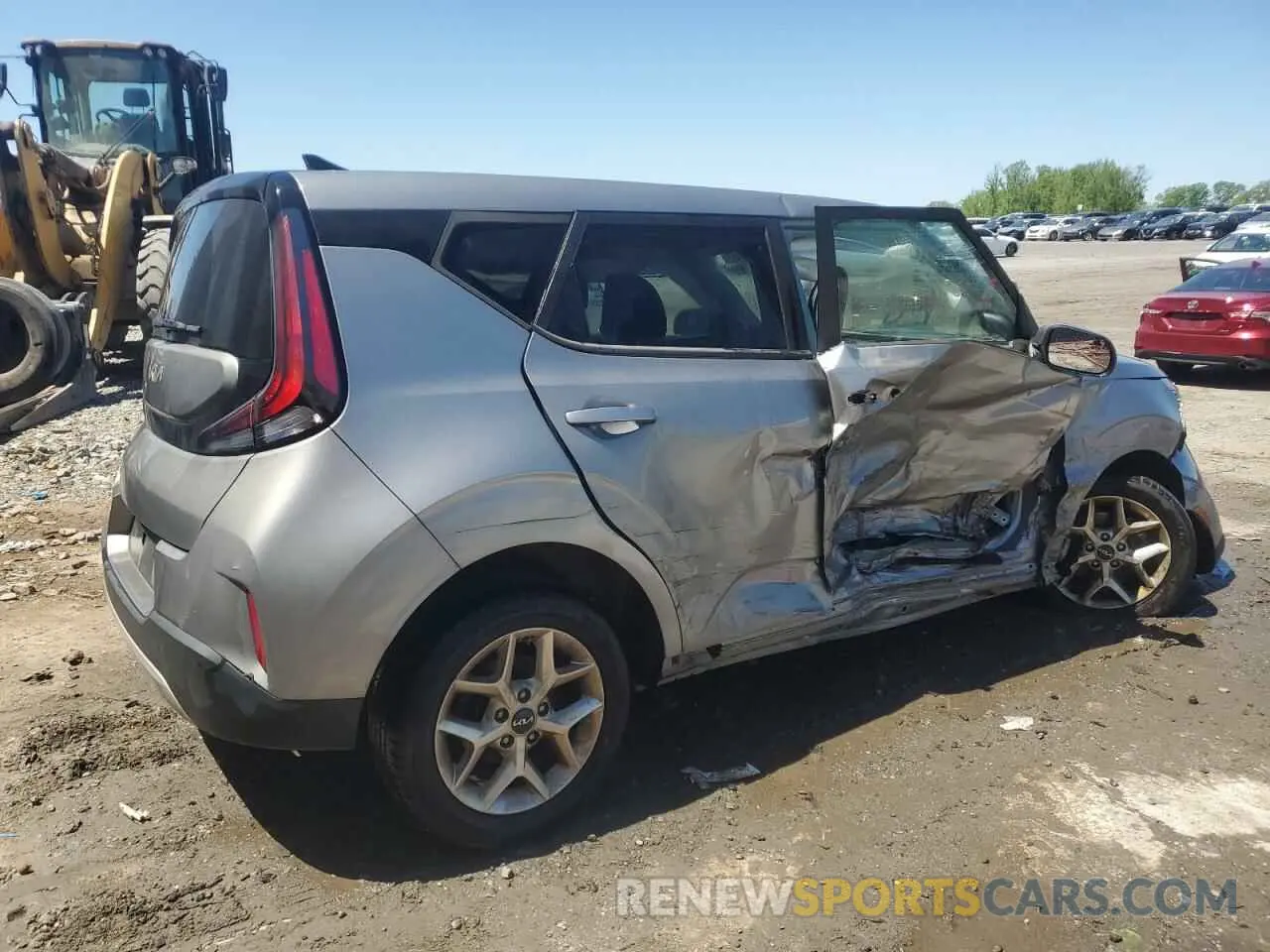 3 fotografías del automóvil dañado KNDJ23AU0P7873282 KIA SOUL 2023