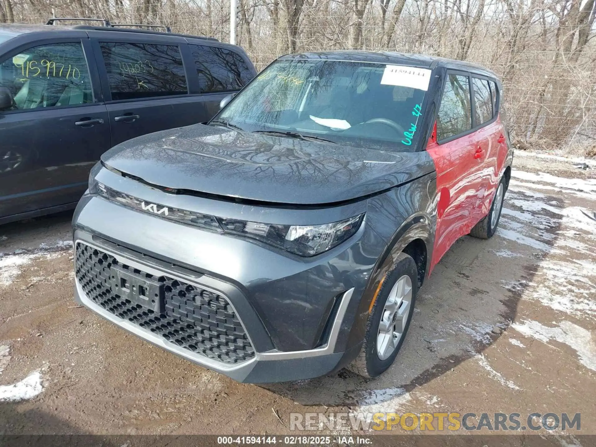 2 fotografías del automóvil dañado KNDJ23AU0P7883309 KIA SOUL 2023