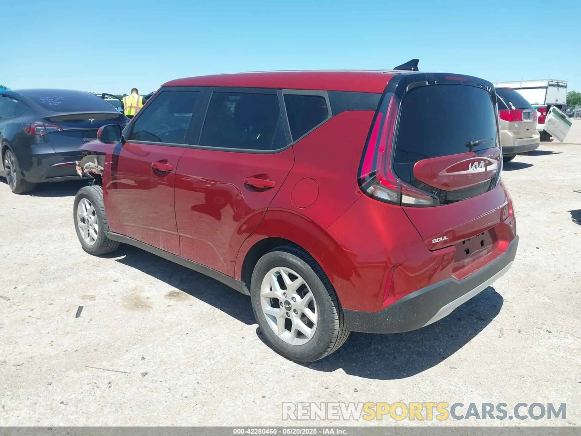 3 fotografías del automóvil dañado KNDJ23AU2P7188586 KIA SOUL 2023