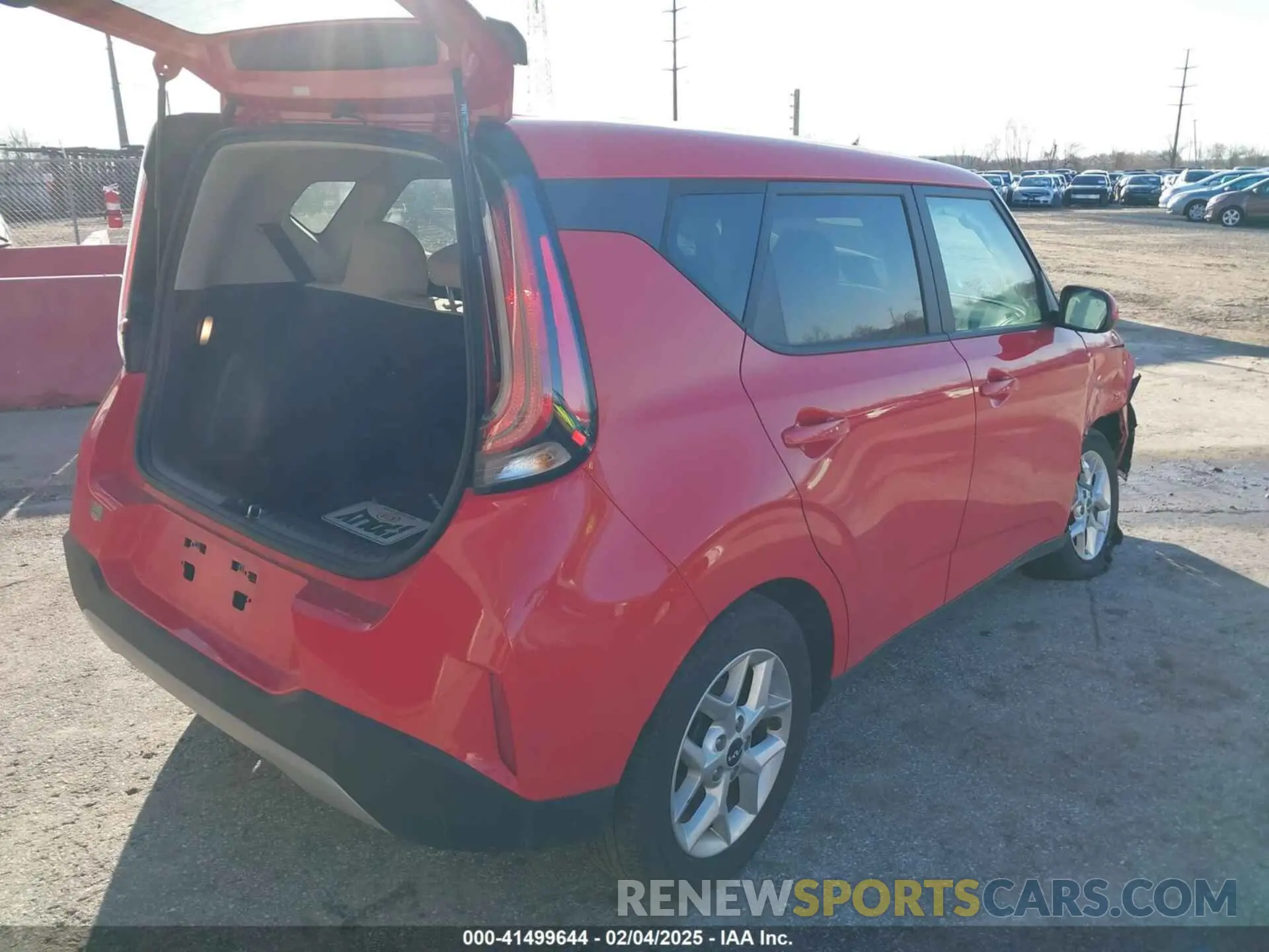 4 fotografías del automóvil dañado KNDJ23AU2P7191374 KIA SOUL 2023