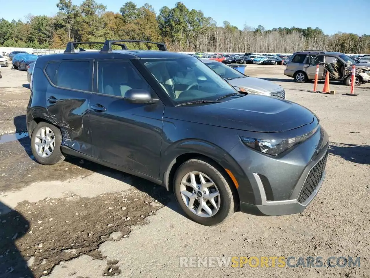 4 fotografías del automóvil dañado KNDJ23AU2P7197725 KIA SOUL 2023
