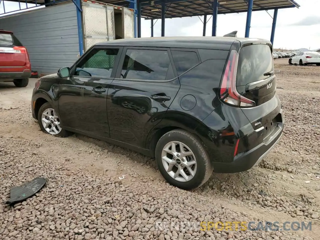 2 fotografías del automóvil dañado KNDJ23AU2P7868424 KIA SOUL 2023