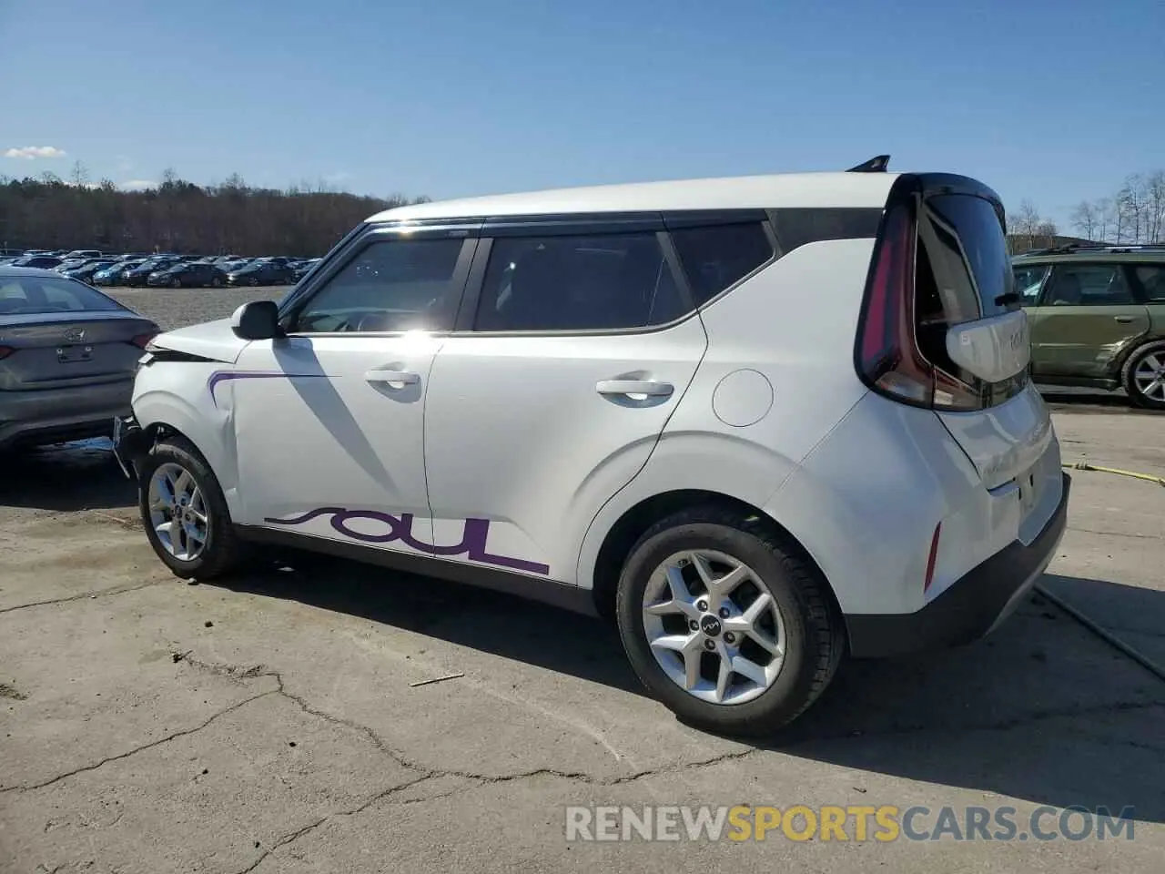 2 fotografías del automóvil dañado KNDJ23AU3P7866584 KIA SOUL 2023